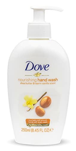 Dove, Nourishing Hand Wash Variety of 3 (Deeply Nourishing, Shea Butter & Warm Vanilla, Cucumber & Green Tea) - 250 ML