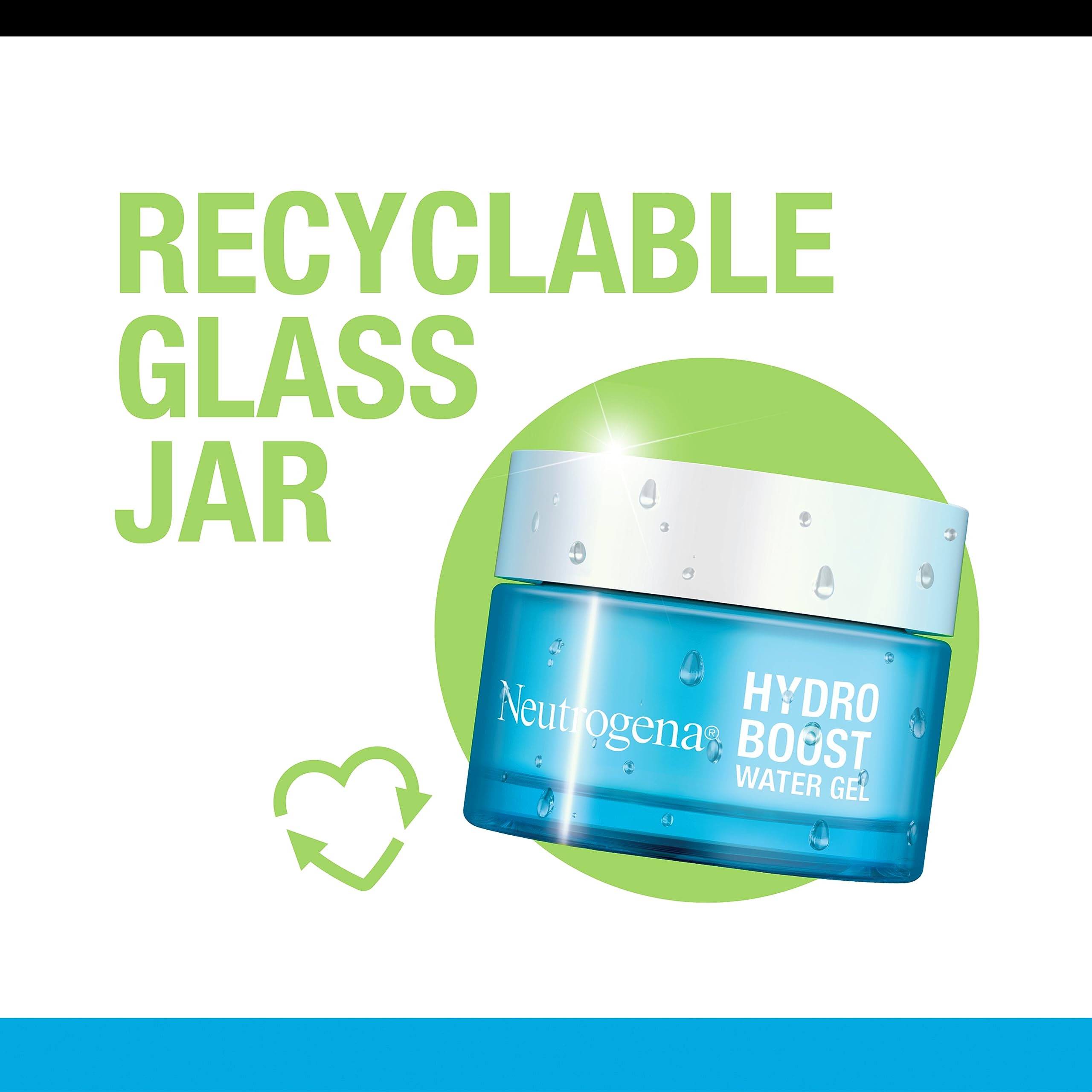 Neutrogena Hydro Boost Hyaluronic Acid Hydrating Water Gel Daily Face Moisturizer for Dry Skin, Neutrogena Hydro Boost Water Gel Moisturizer 50ml | 48g