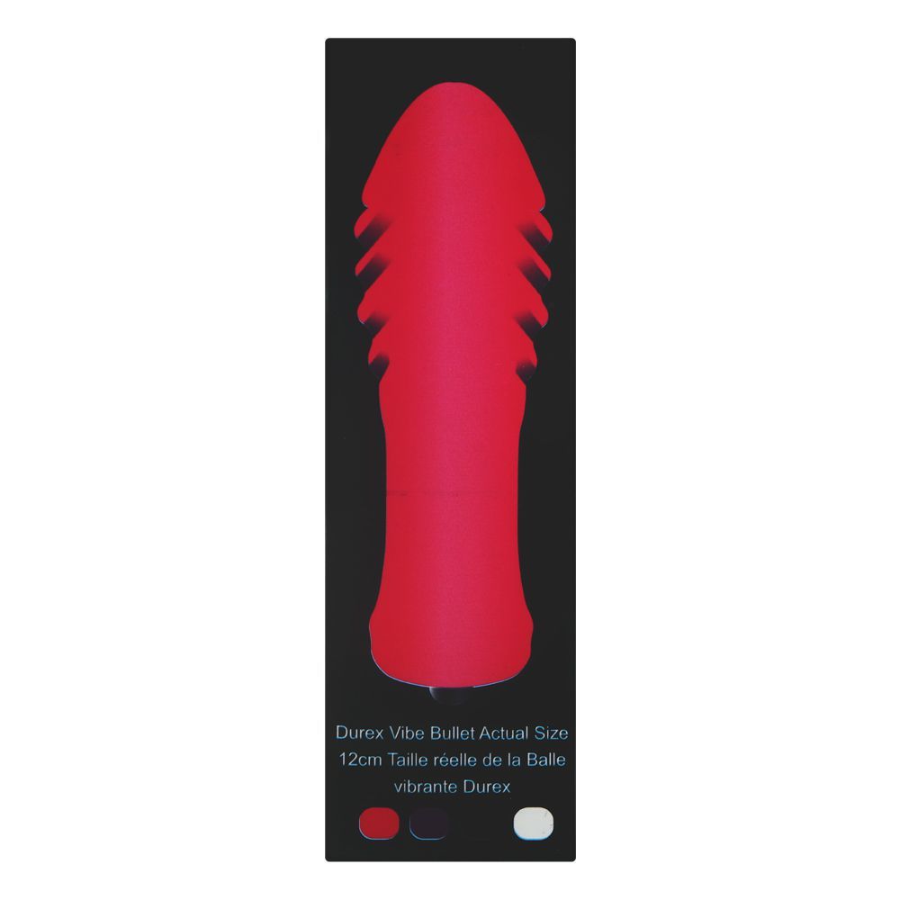 Durex Intense Vibrating Bullet Adult Sex Toy, Battery Included, Waterproof, 5-Hour Play