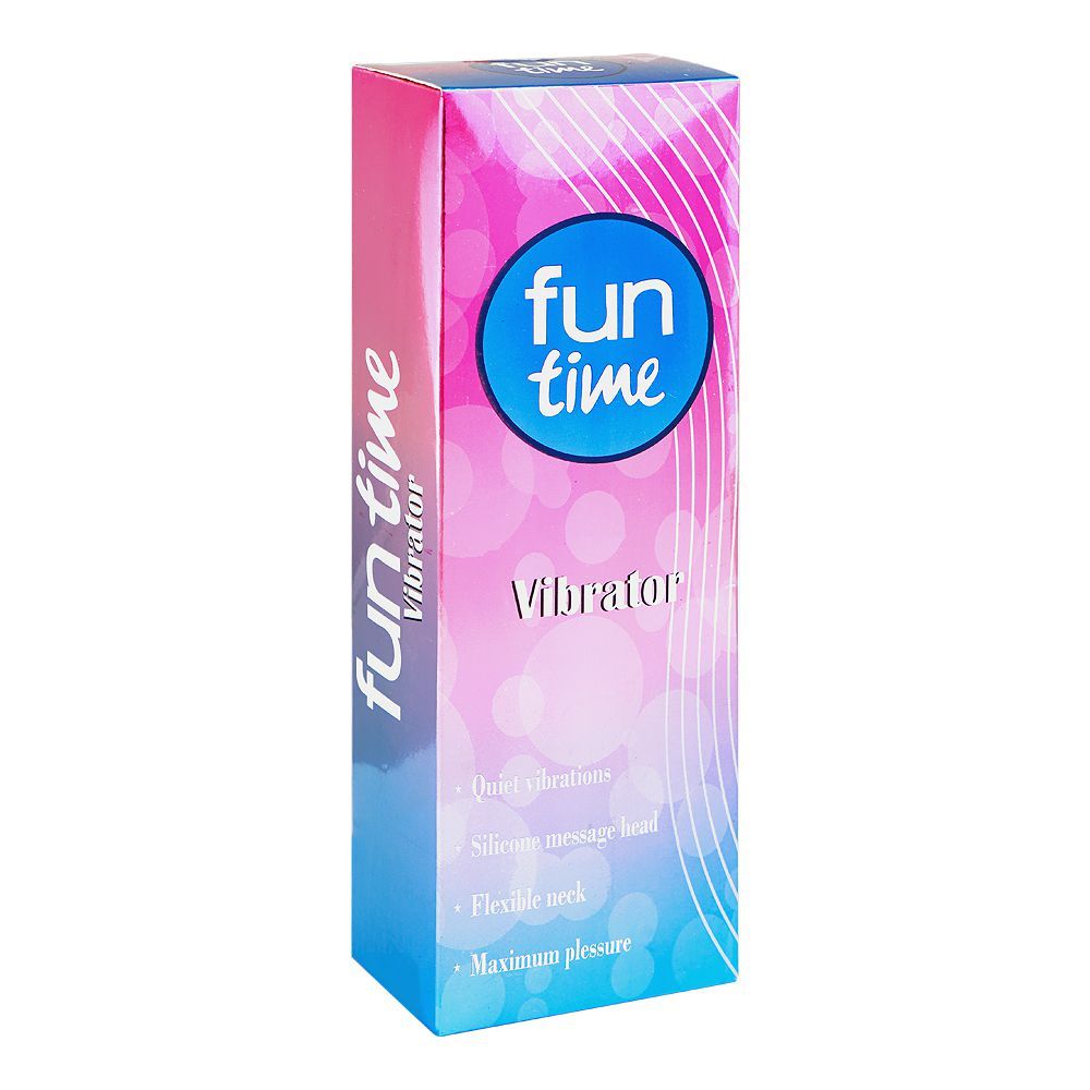 Fun Time Rechargeable Vibrator Sex Toy, Waterproof, 28 Patterns, For Adults
