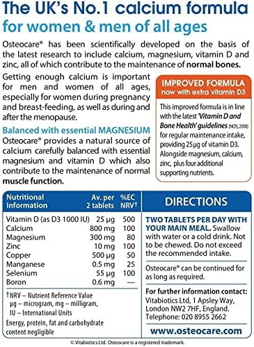 Osteocare Original - 30 Tablets