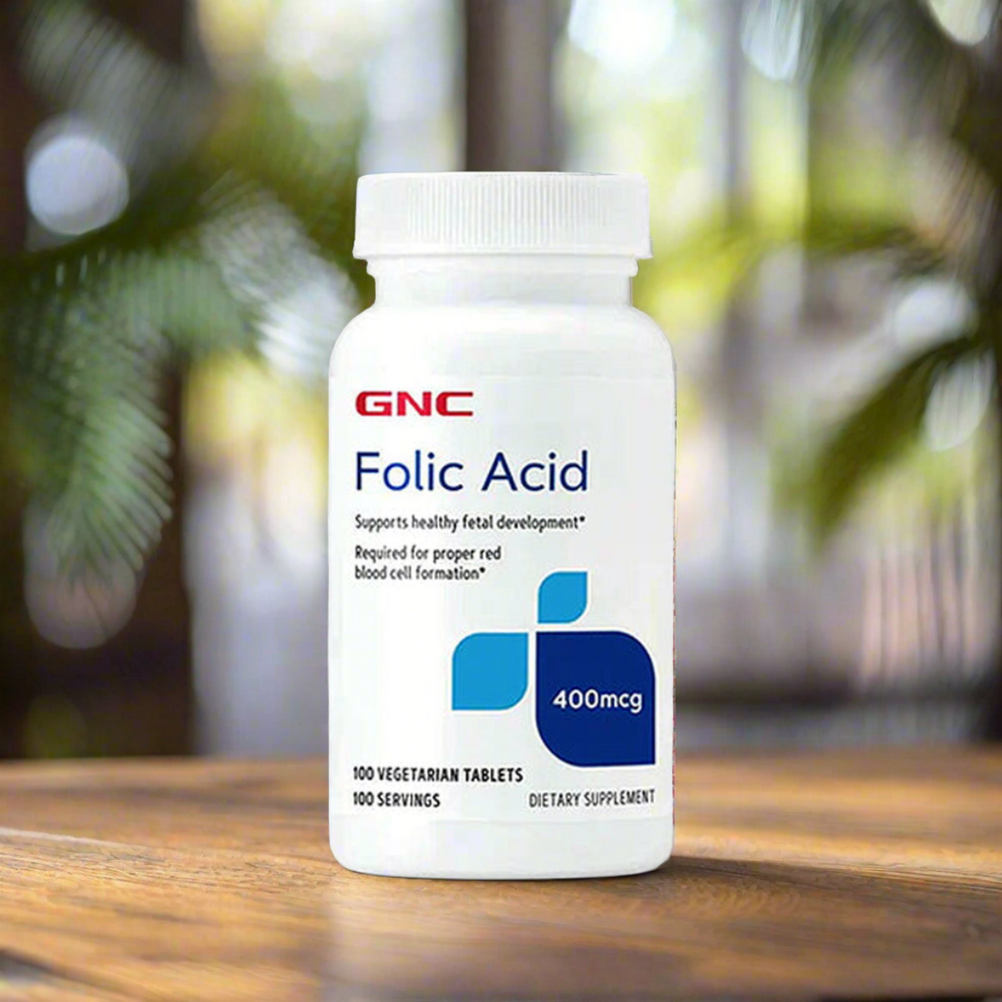 GNC Folic Acid 400mcg – 100 Tablets
