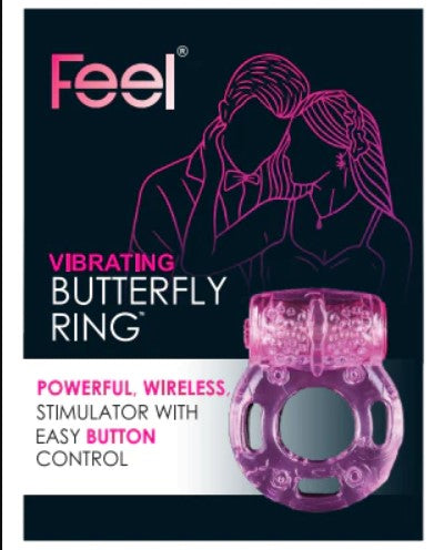 Feel Vibrating Butterfly Ring USA