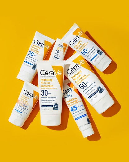 CERAVE - Hydrating Mineral Sunscreen SPF 30 Face Lotion